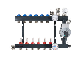 Foto - Albrand Boxer FL verdeler met HE-pomp en flowmeters