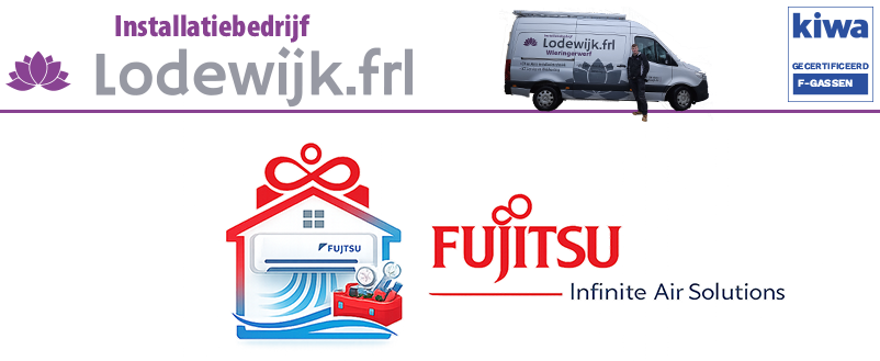 Fujitsu airco laten plaatsen door Lodewijk.FRL