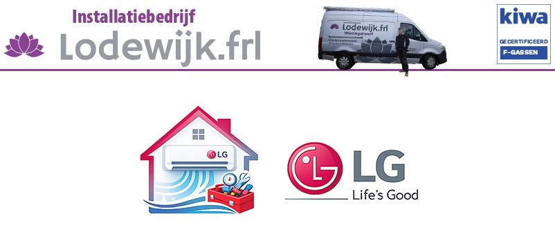LG airco laten plaatsen door Lodewijk.FRL