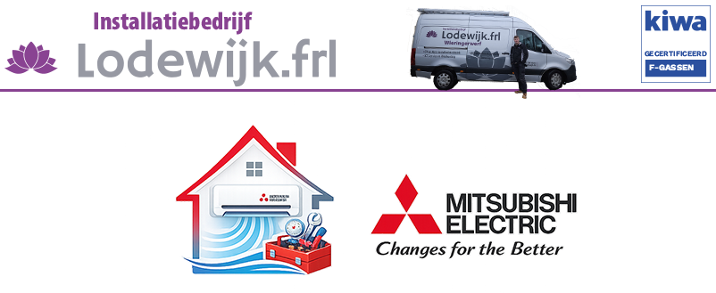 Mitsubishi Electric airco laten plaatsen door Lodewijk.FRL
